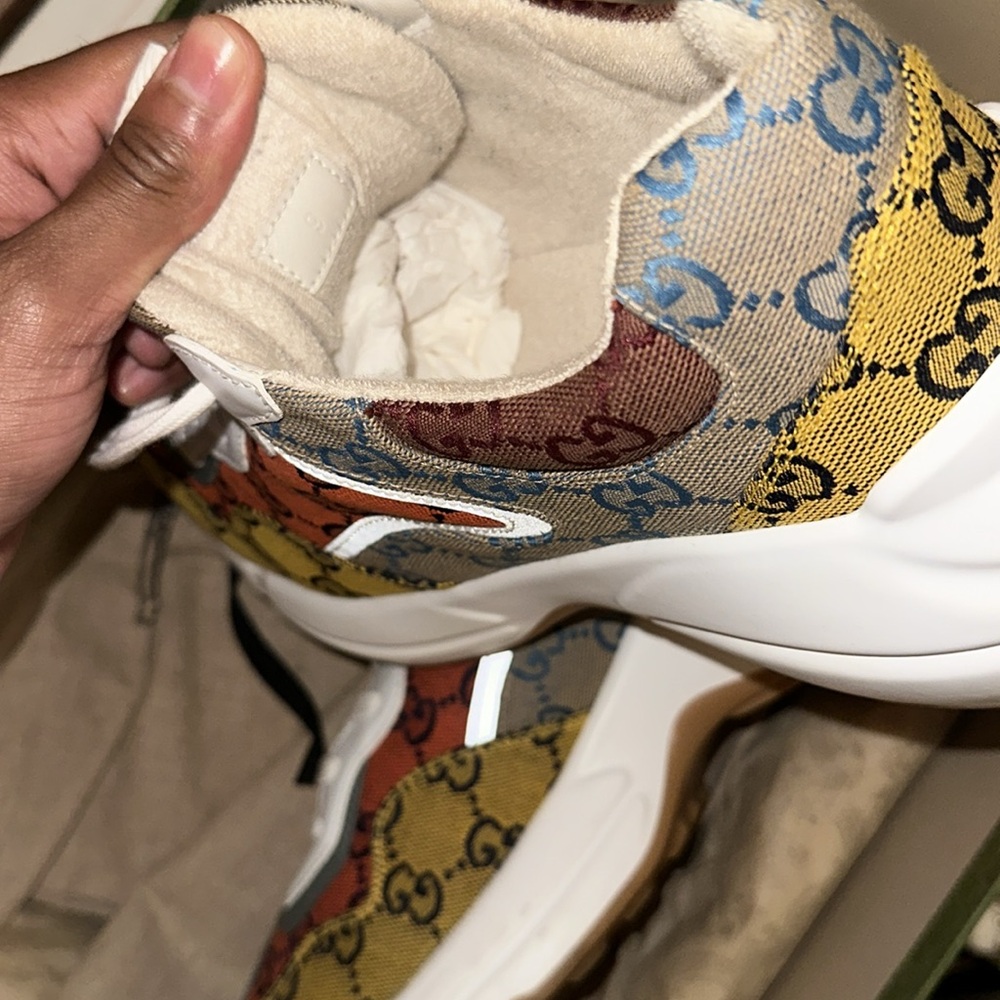 Gucci men Multicolor Sneakers - Picture 4 of 4